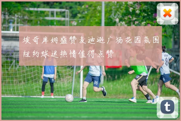 埃奇库姆盛赞麦迪逊广场花园氛围纽约球迷热情值得点赞